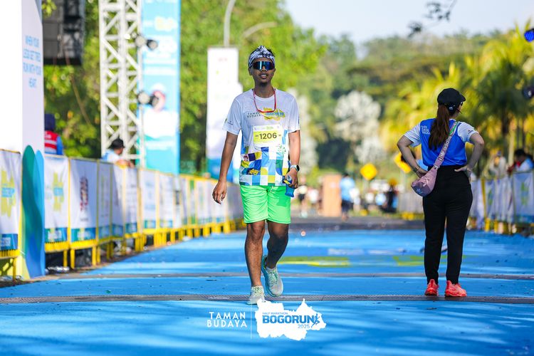 Race photo from Taman Budaya x BOGORUN 2025