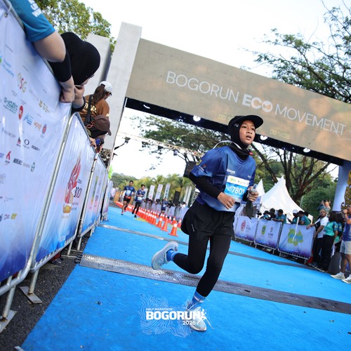Race photo from BOGORUN 2026