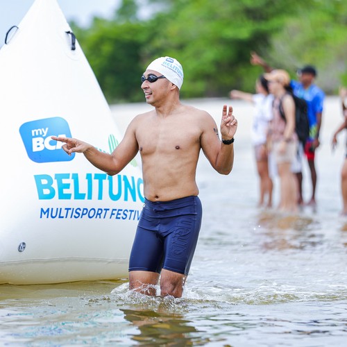 Race photo from Belitung Multisport Festival