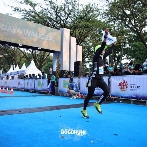 Race photo from BOGORUN 2026