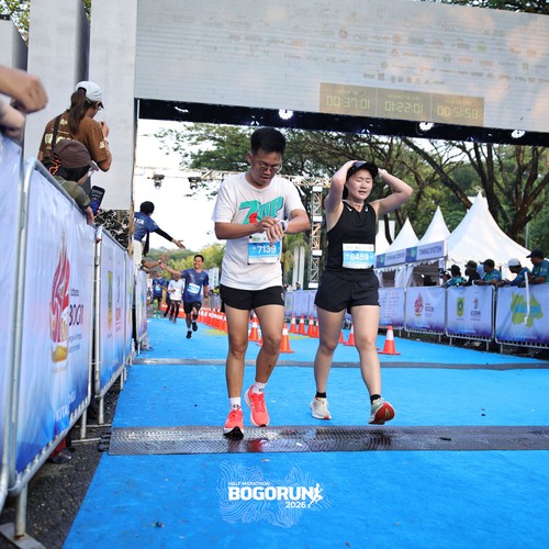 Race photo from BOGORUN 2026