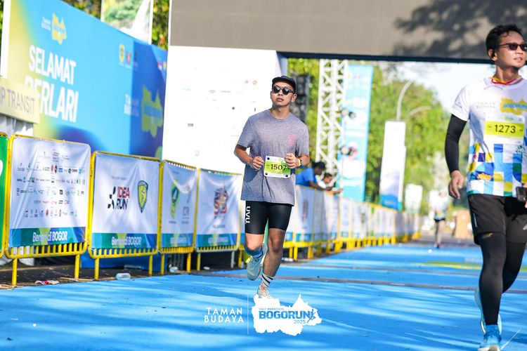 Race photo from Taman Budaya x BOGORUN 2025