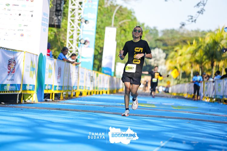 Race photo from Taman Budaya x BOGORUN 2025