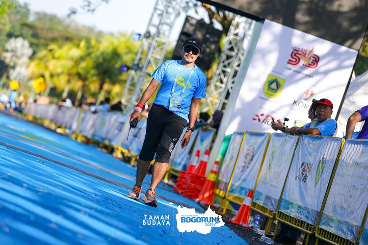 Race photo from Taman Budaya x BOGORUN 2025