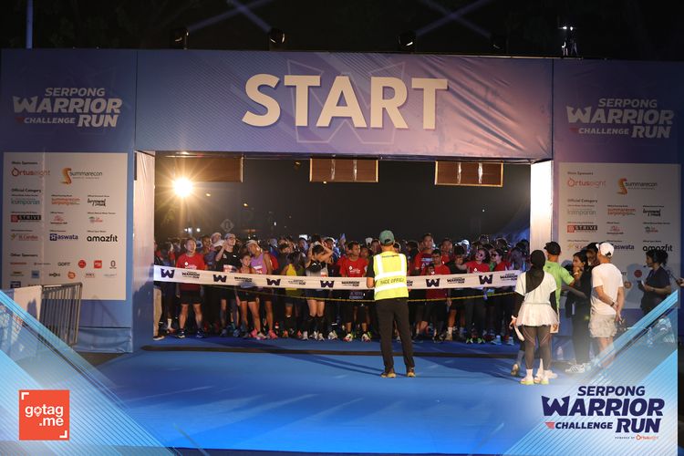 Race photo from SERPONG WARRIOR CHALLENGE RUN