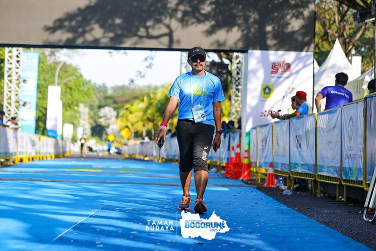 Race photo from Taman Budaya x BOGORUN 2025