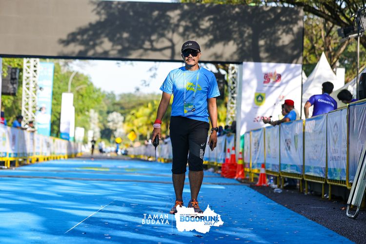 Race photo from Taman Budaya x BOGORUN 2025