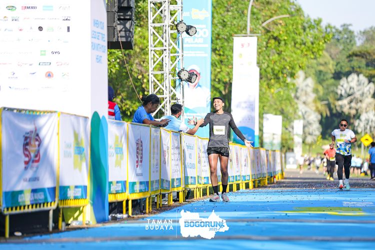 Race photo from Taman Budaya x BOGORUN 2025