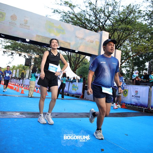 Race photo from BOGORUN 2026