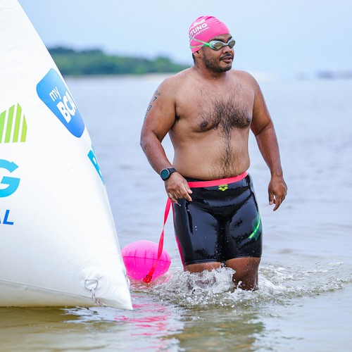 Race photo from Belitung Multisport Festival