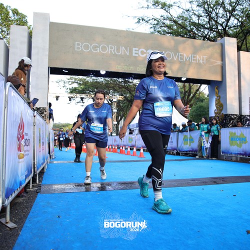 Race photo from BOGORUN 2026