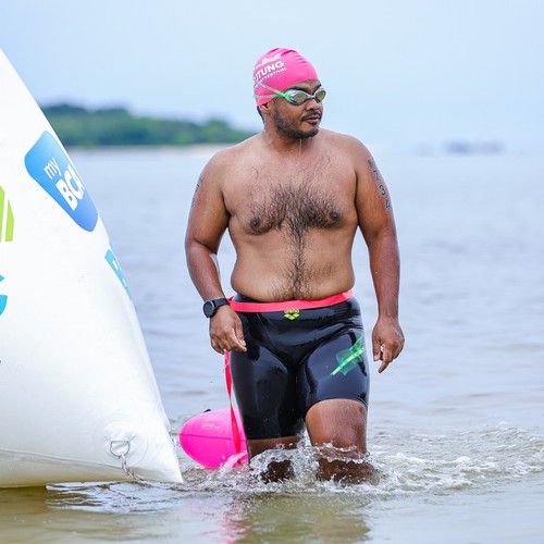 Race photo from Belitung Multisport Festival
