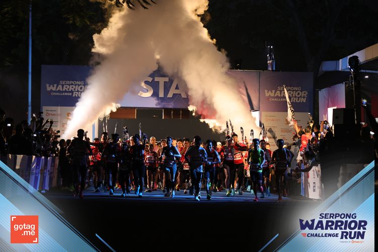 Race photo from SERPONG WARRIOR CHALLENGE RUN