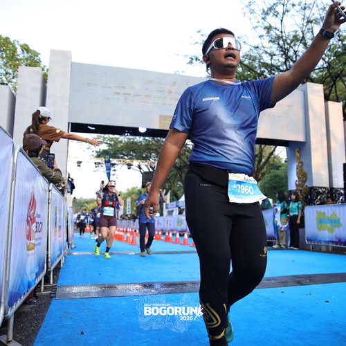 Race photo from BOGORUN 2026