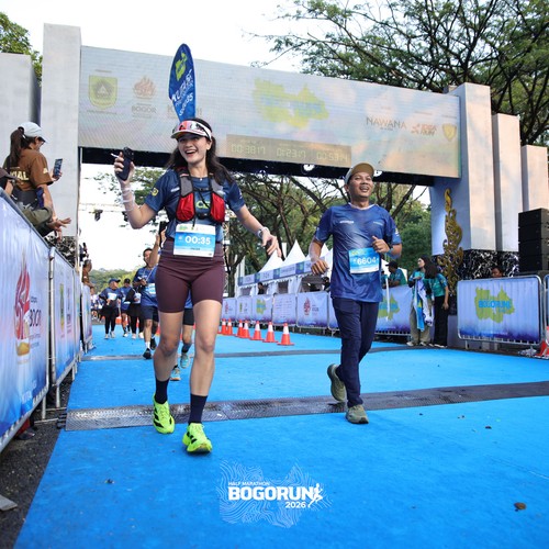 Race photo from BOGORUN 2026