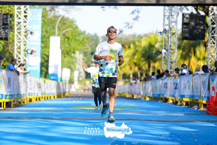 Race photo from Taman Budaya x BOGORUN 2025