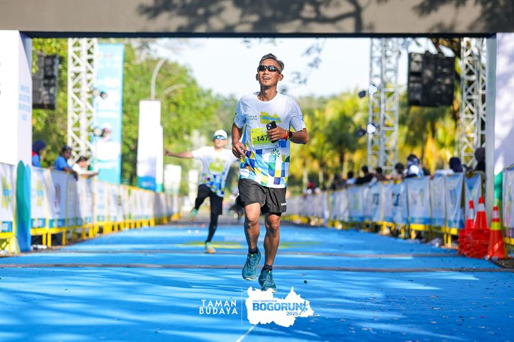 Race photo from Taman Budaya x BOGORUN 2025