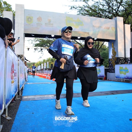Race photo from BOGORUN 2026