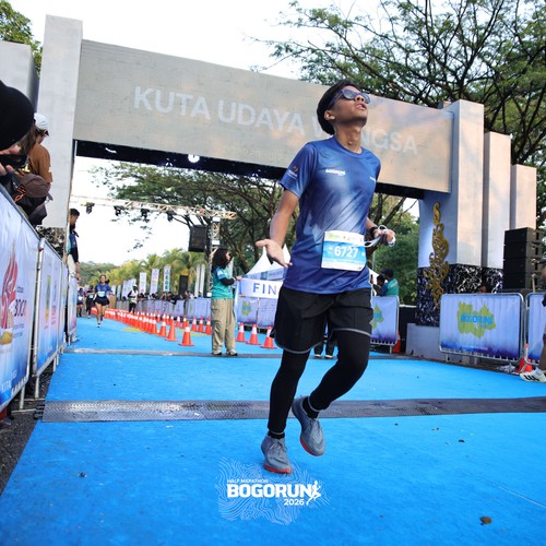 Race photo from BOGORUN 2026
