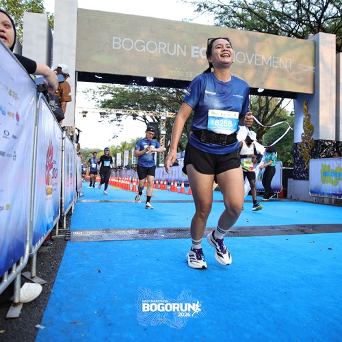 Race photo from BOGORUN 2026