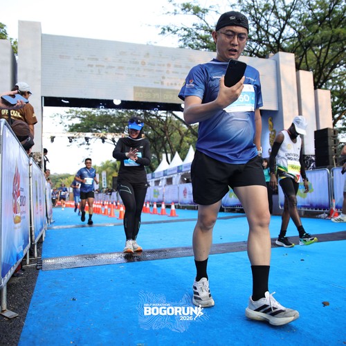 Race photo from BOGORUN 2026