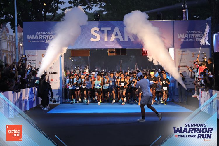 Race photo from SERPONG WARRIOR CHALLENGE RUN