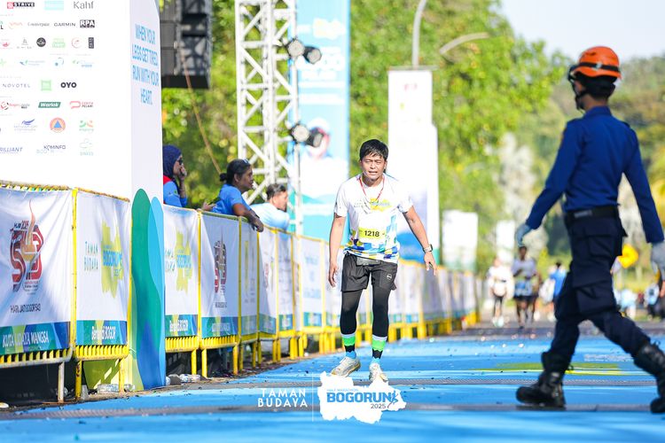Race photo from Taman Budaya x BOGORUN 2025