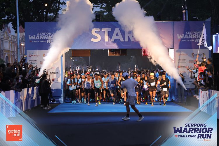Race photo from SERPONG WARRIOR CHALLENGE RUN