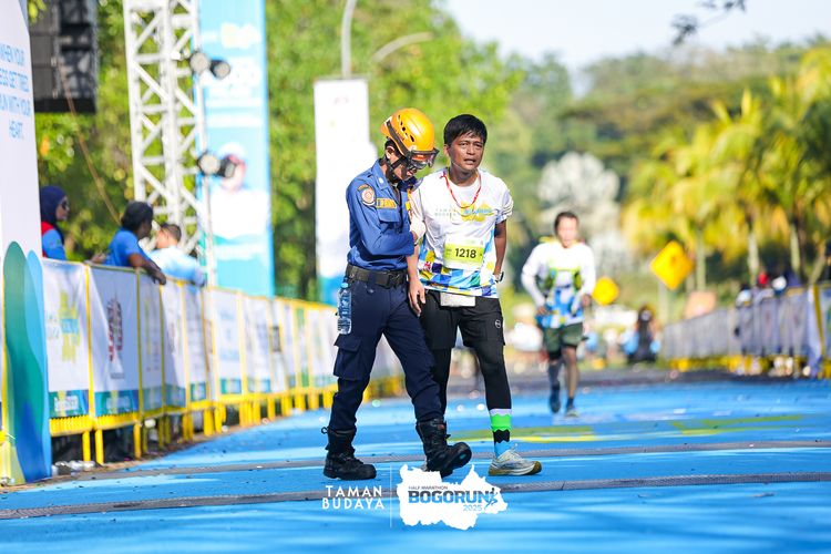 Race photo from Taman Budaya x BOGORUN 2025