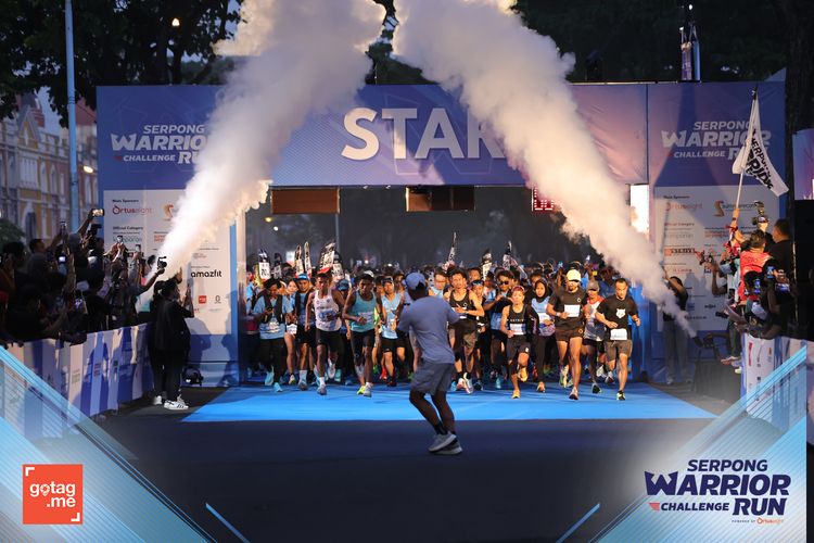 Race photo from SERPONG WARRIOR CHALLENGE RUN