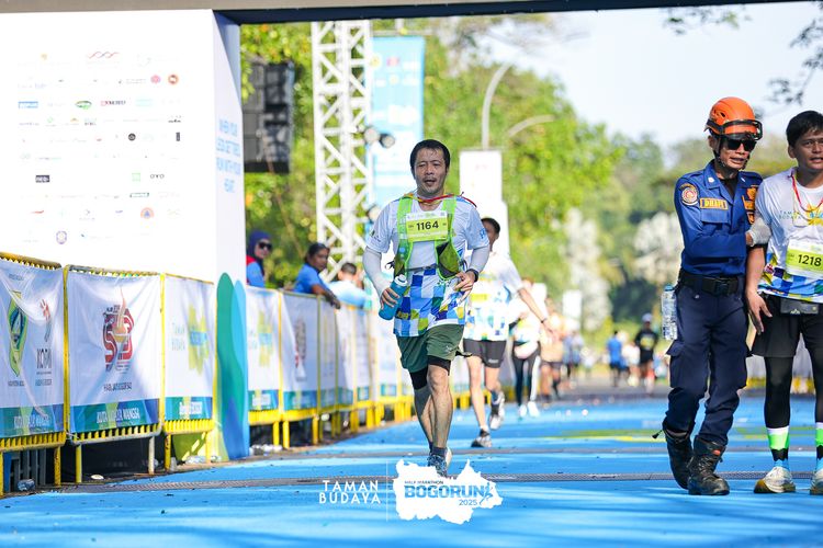 Race photo from Taman Budaya x BOGORUN 2025