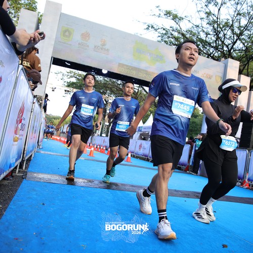 Race photo from BOGORUN 2026