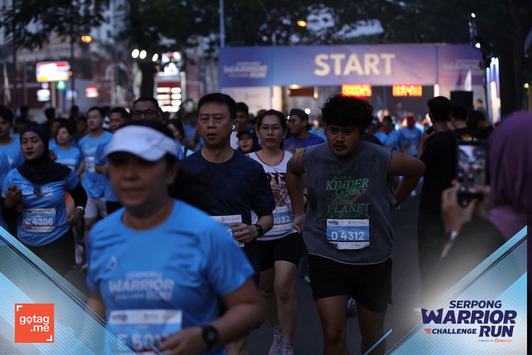Race photo from SERPONG WARRIOR CHALLENGE RUN