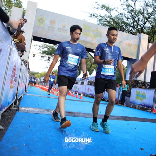 Race photo from BOGORUN 2026