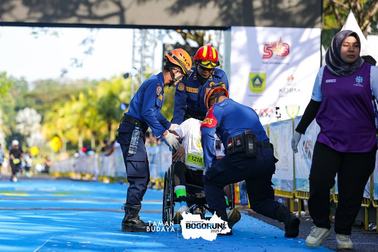 Race photo from Taman Budaya x BOGORUN 2025