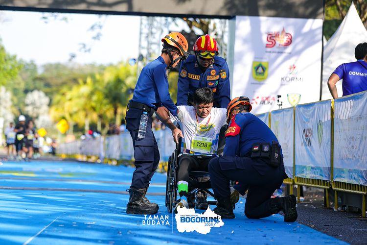 Race photo from Taman Budaya x BOGORUN 2025
