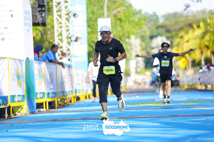 Race photo from Taman Budaya x BOGORUN 2025