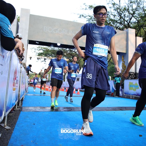 Race photo from BOGORUN 2026