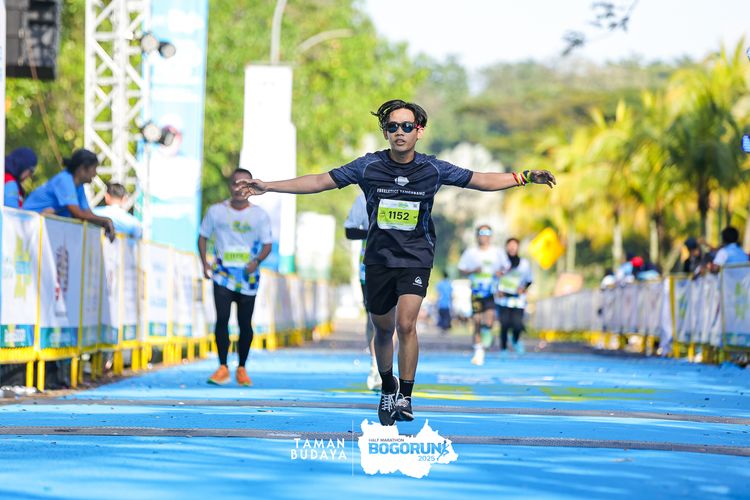 Race photo from Taman Budaya x BOGORUN 2025