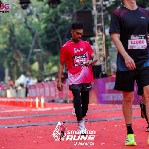 Race photo from SMARTFREN RUN 2026