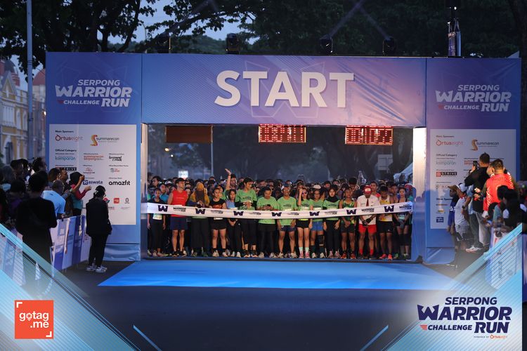 Race photo from SERPONG WARRIOR CHALLENGE RUN