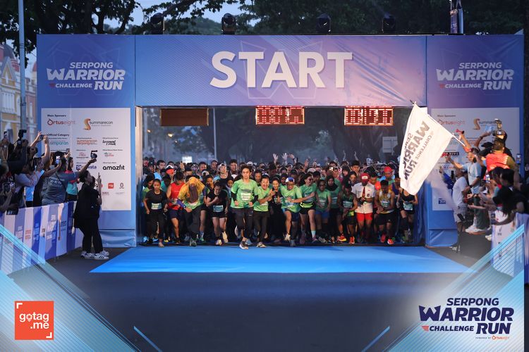 Race photo from SERPONG WARRIOR CHALLENGE RUN