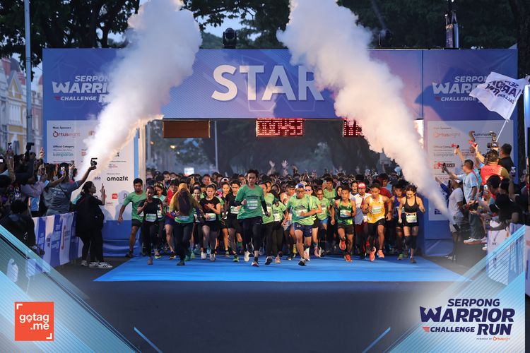 Race photo from SERPONG WARRIOR CHALLENGE RUN