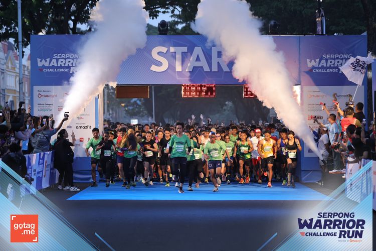 Race photo from SERPONG WARRIOR CHALLENGE RUN