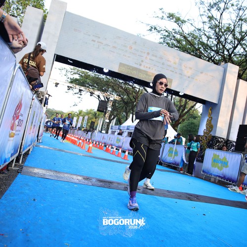 Race photo from BOGORUN 2026