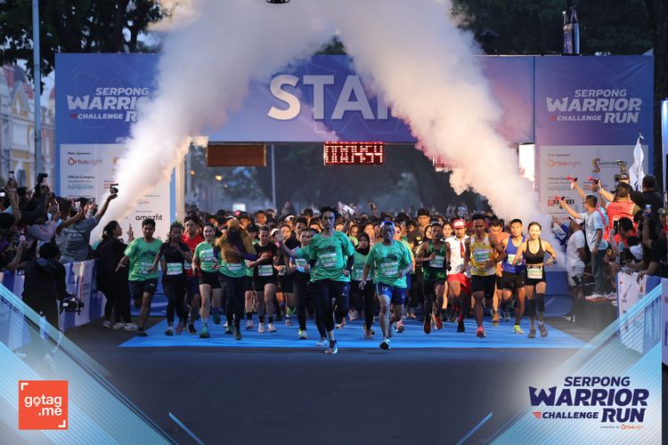 Race photo from SERPONG WARRIOR CHALLENGE RUN
