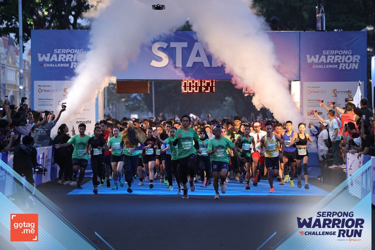 Race photo from SERPONG WARRIOR CHALLENGE RUN