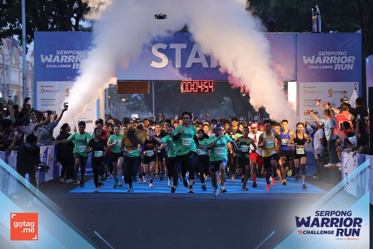 Race photo from SERPONG WARRIOR CHALLENGE RUN