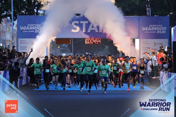 Race photo from SERPONG WARRIOR CHALLENGE RUN