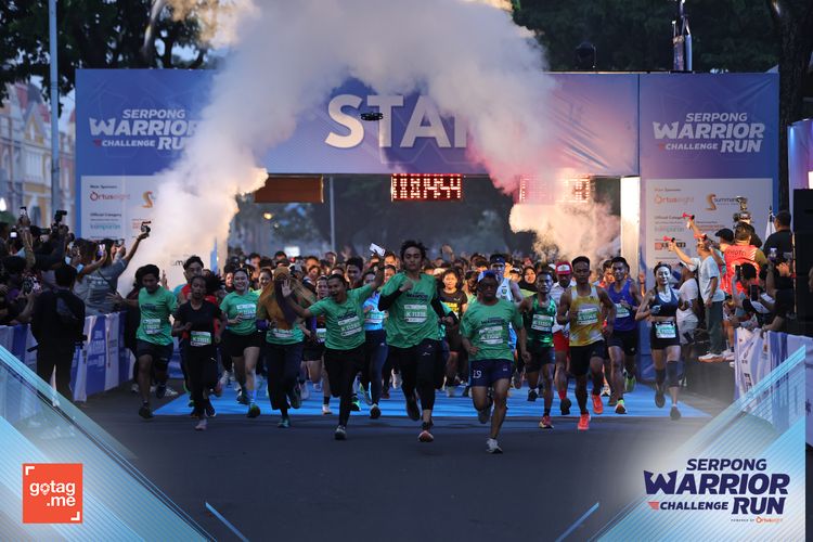 Race photo from SERPONG WARRIOR CHALLENGE RUN